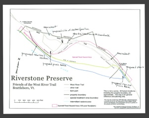 West River Trail Riverstone Preserve Map